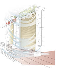 【防風・防火対策】耐風ガードL